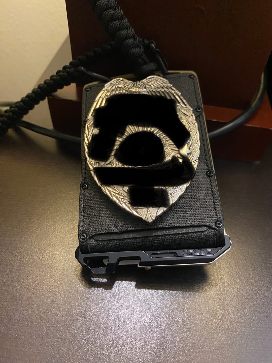 Customer photo review of NECK LANYARD & BADGE HOLDER