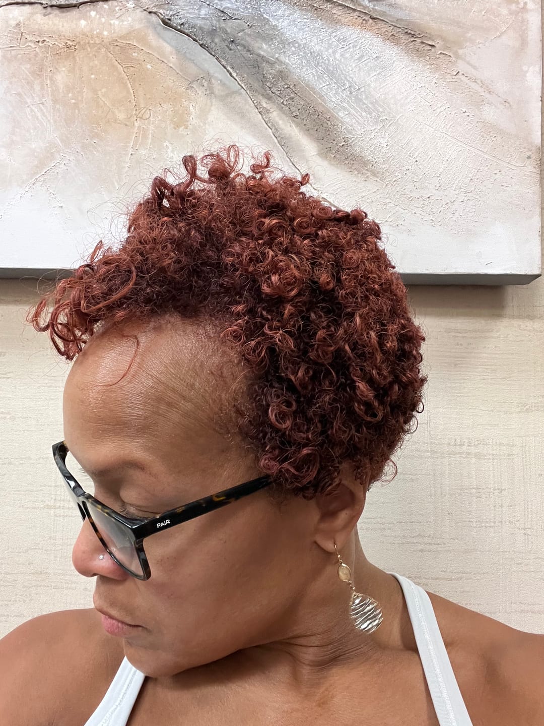 Customer photo review of Volumizing Mousse