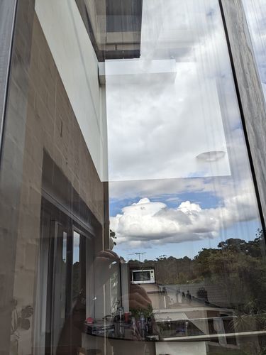 Customer photo review of GLASSGUARD™ Glass Restoration Stain Remover Diamond Edition