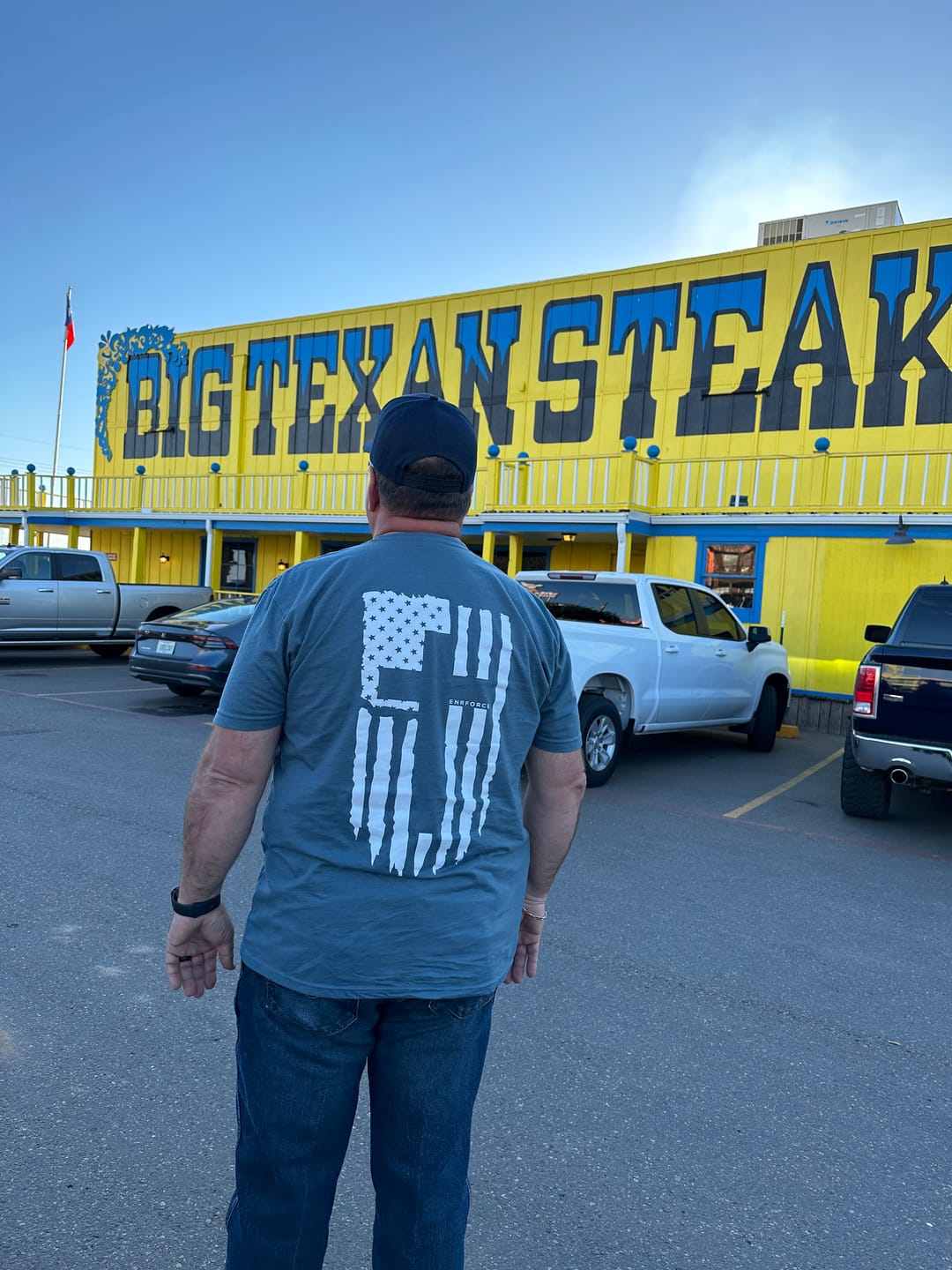 Customer photo review of Leader Tee