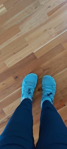 Customer photo review of Caspian Adventure - Outdoor & Non-slip Barefoot Shoes