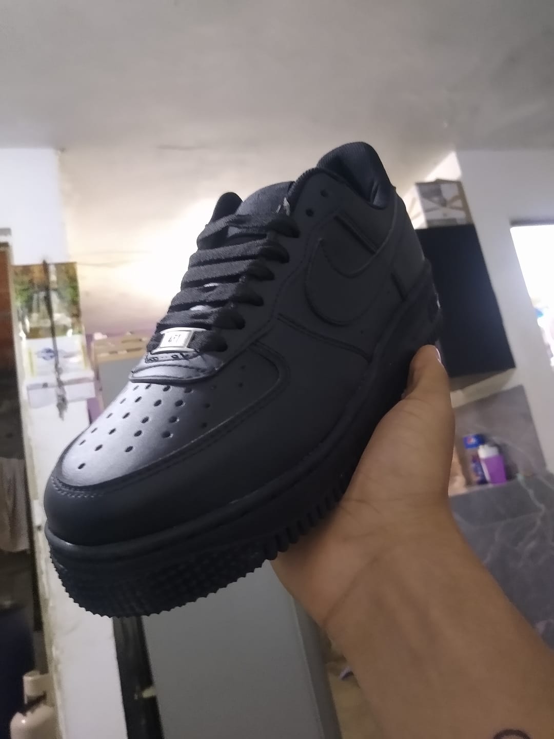 Customer photo review of Tenis Air Force 1 Blanco Total Piel 1.1