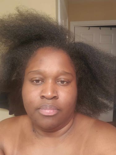 Customer photo review of NEW! Hair Transformation Bundle- Moisturizes, Detangles, Drastically softens and Grows!