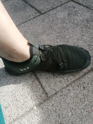 Customer photo review of Caspian Adventure - Outdoor & Non-slip Barefoot Shoes
