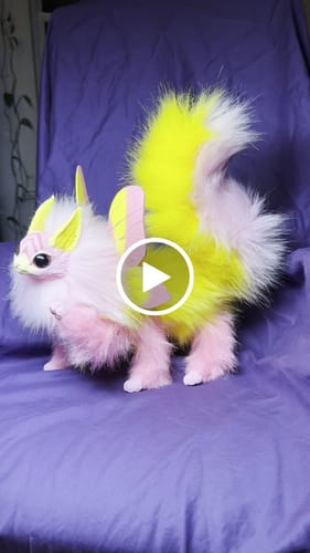 Customer video review of White moth-cat