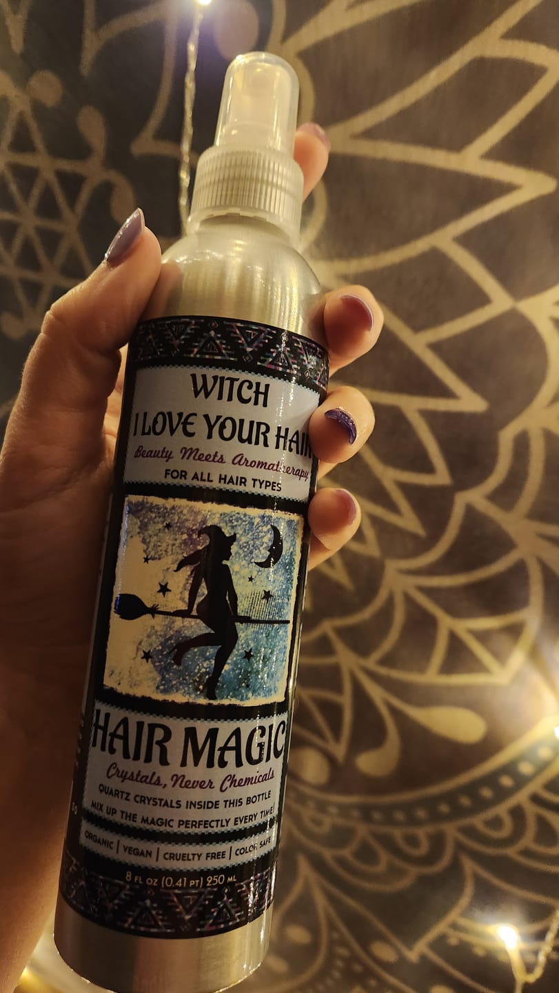 Customer photo review of Witch I Love Your Hair - Hair Mist
