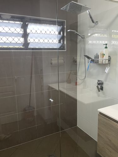 Customer photo review of GLASSGUARD™ Glass Restoration Stain Remover Diamond Edition