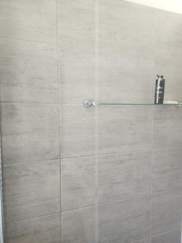 Customer photo review of GLASSGUARD™ Glass Restoration Stain Remover Diamond Edition