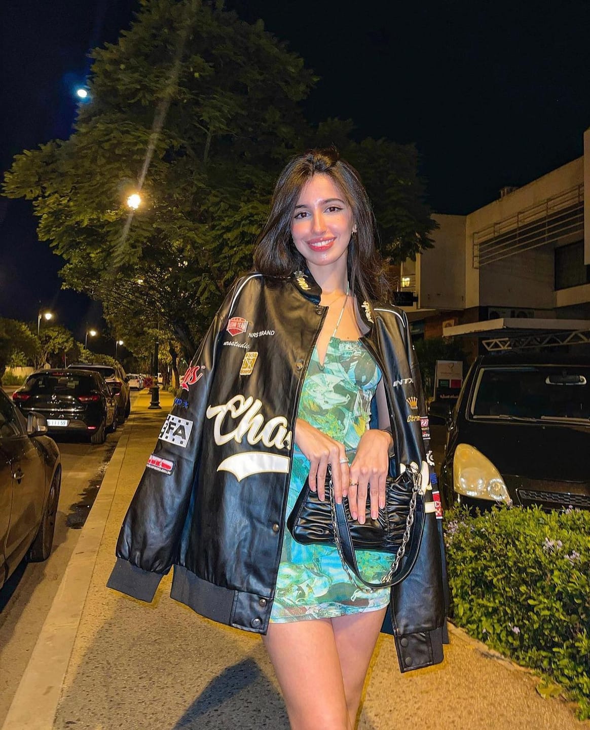 Customer photo review of Aelfric Eden Racing Leather Jacket