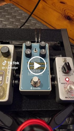 Customer video review of Donner LAX COMP Guitar Pedal True Analog Compressor Pedal