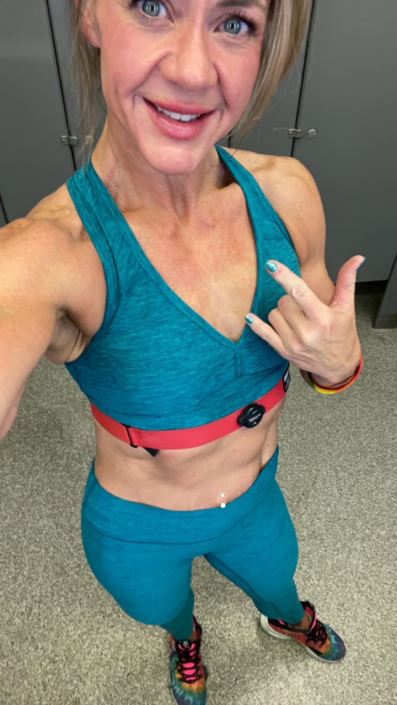 Customer photo review of Dream Leggings | Teal