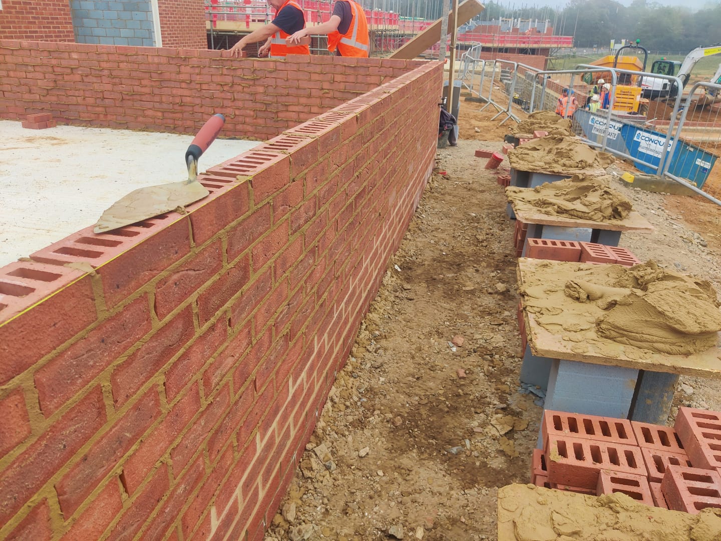 Customer photo review of Marshalltown Narrow London Brick Trowel