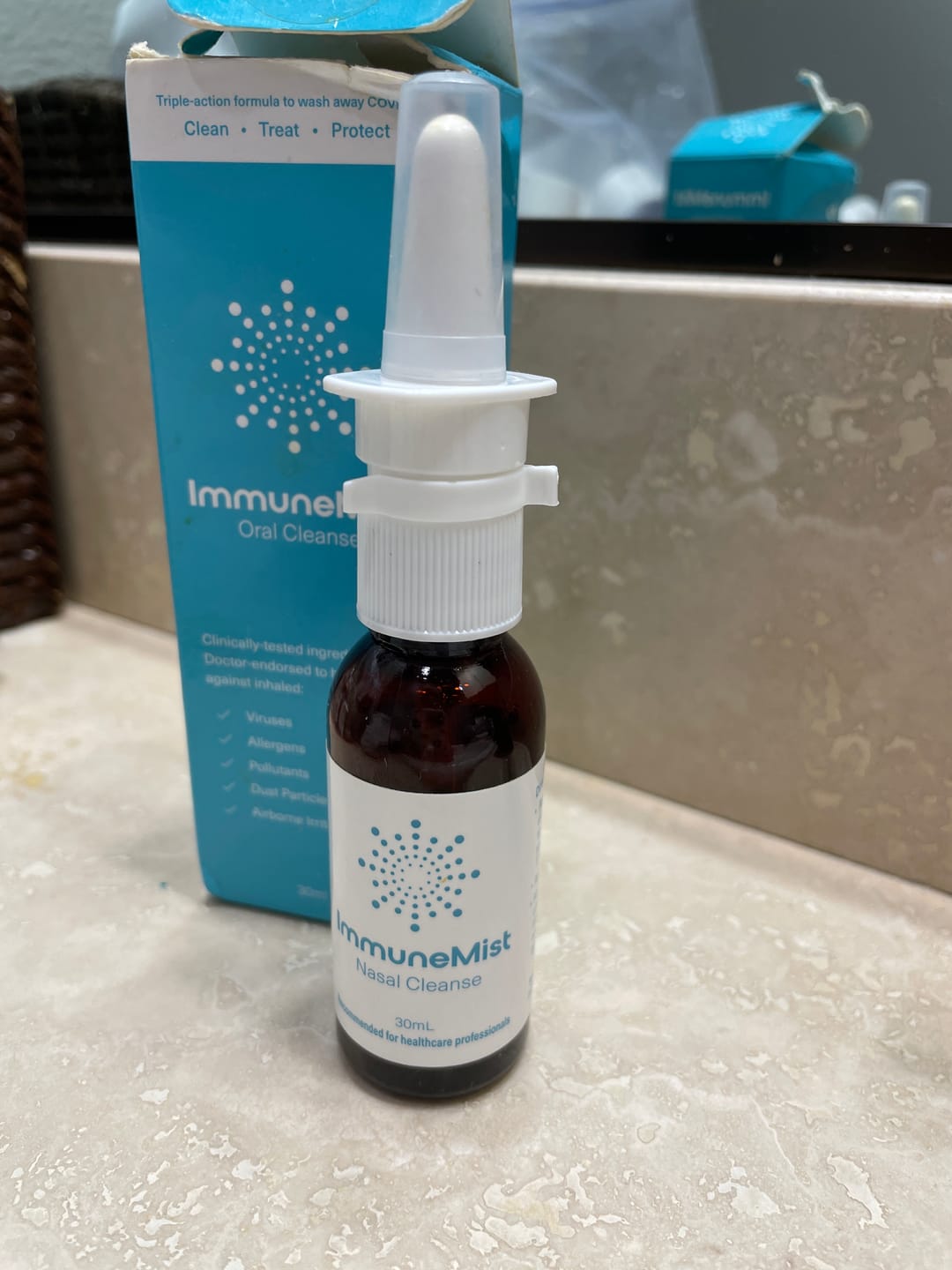 Customer photo review of ImmuneMist™ Kit - Nasal/Oral Cleanse