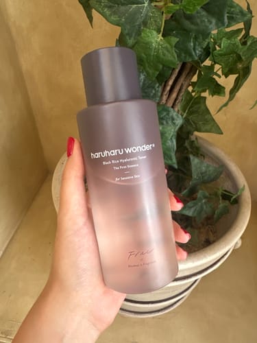 Customer photo review of Black Rice Hyaluronic Toner For Sensitive Skin