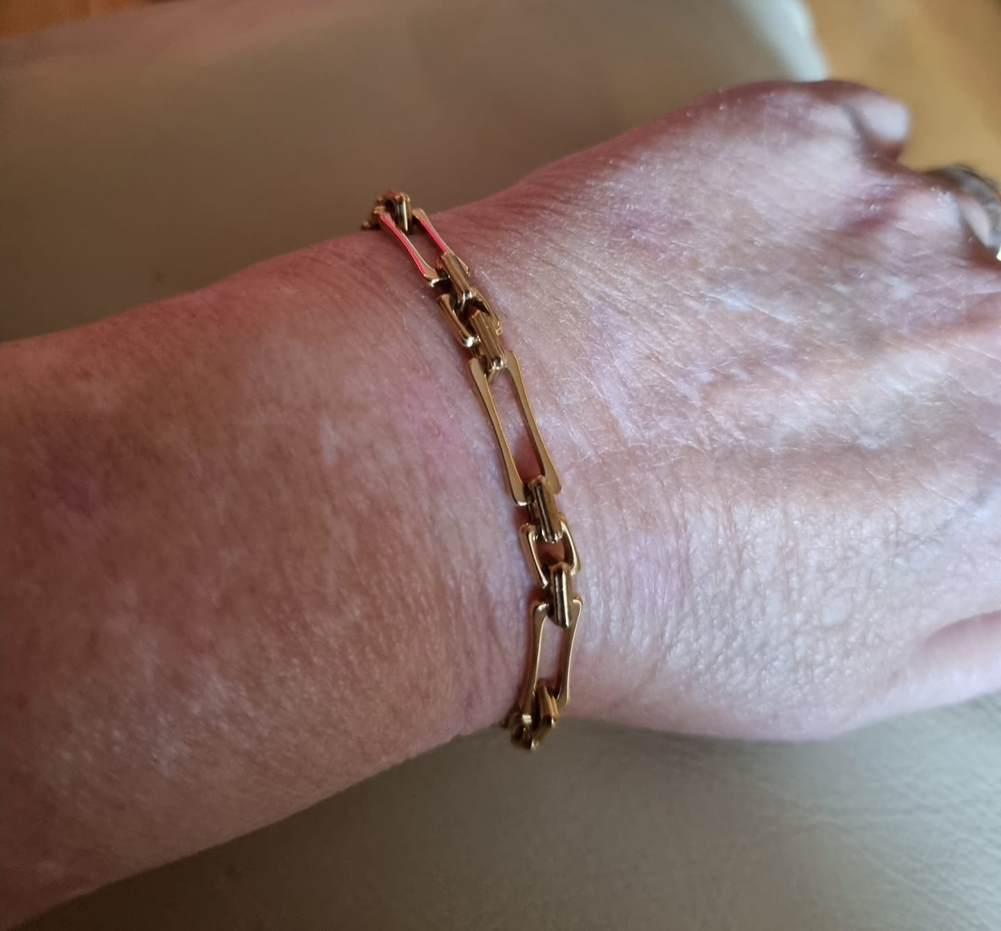 Customer photo review of The Lovers Chain Bracelet