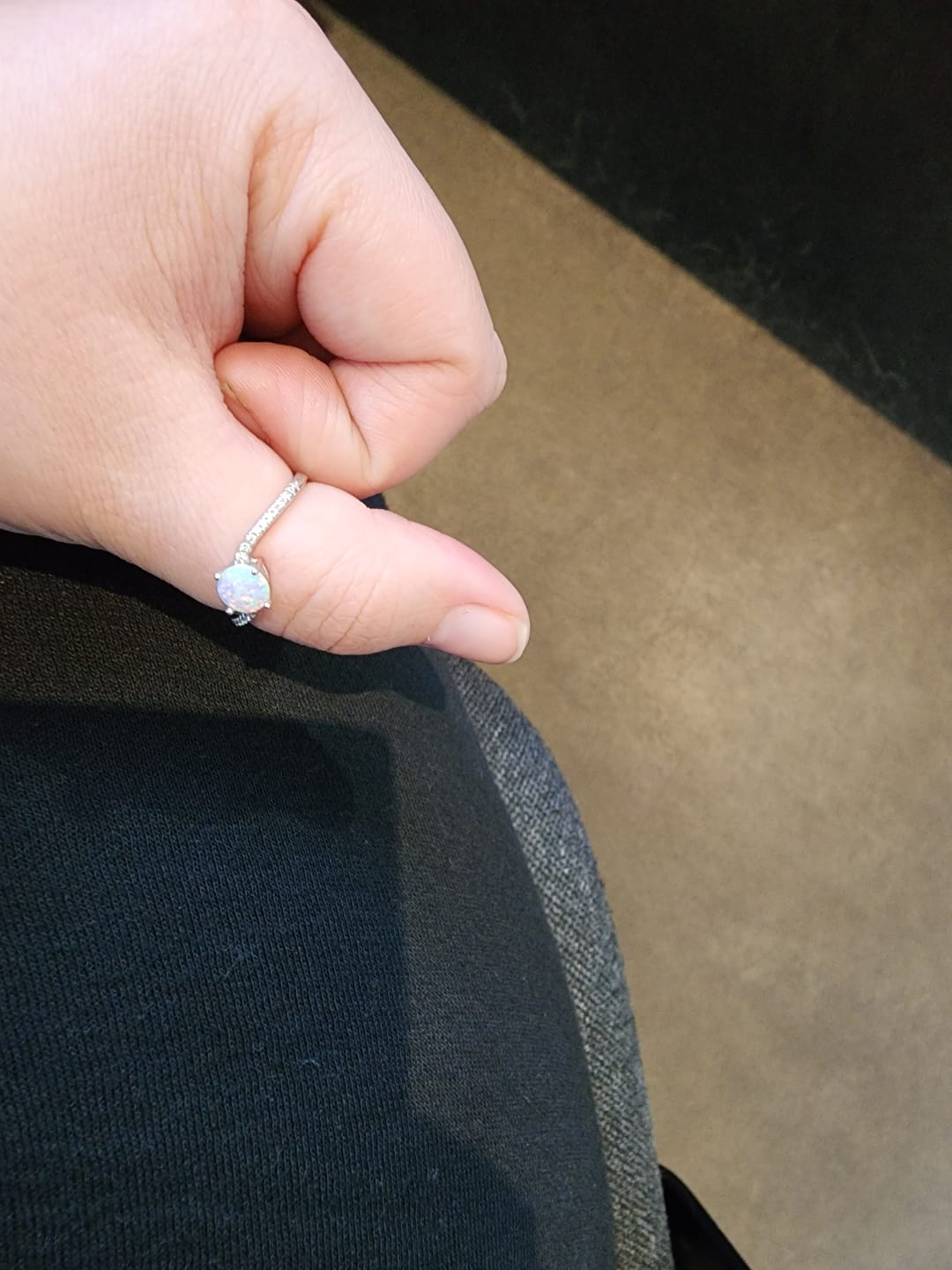 Customer photo review of Stardust Opal (Bath Bomb)