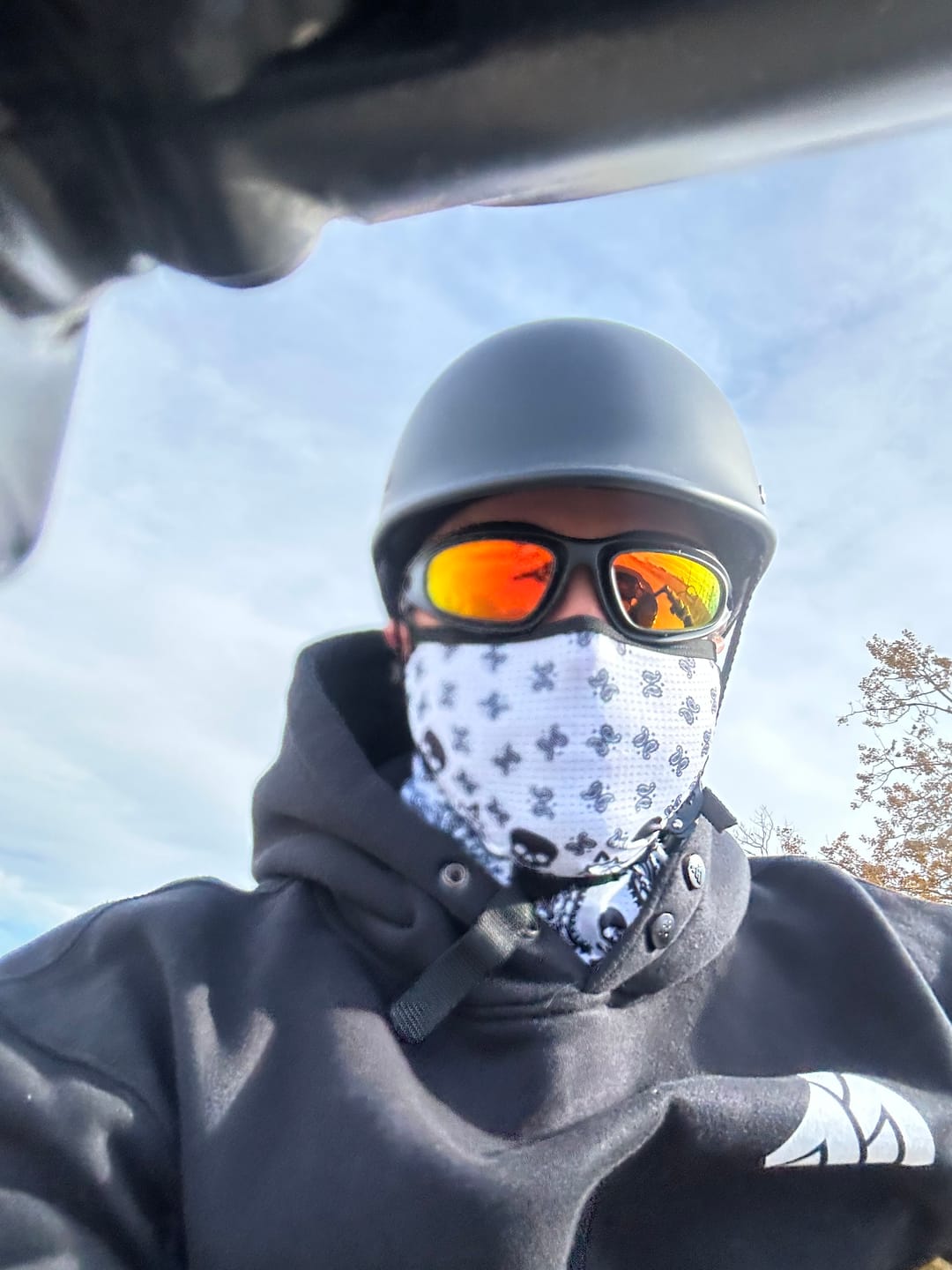 Customer photo review of Breathable UV-Block Neck Gaiter Bandana