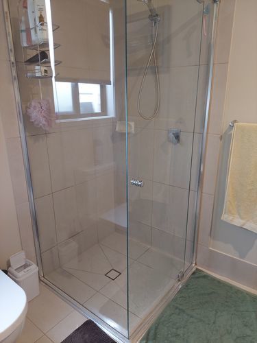 Customer photo review of GLASSGUARD™ Glass Restoration Stain Remover Diamond Edition
