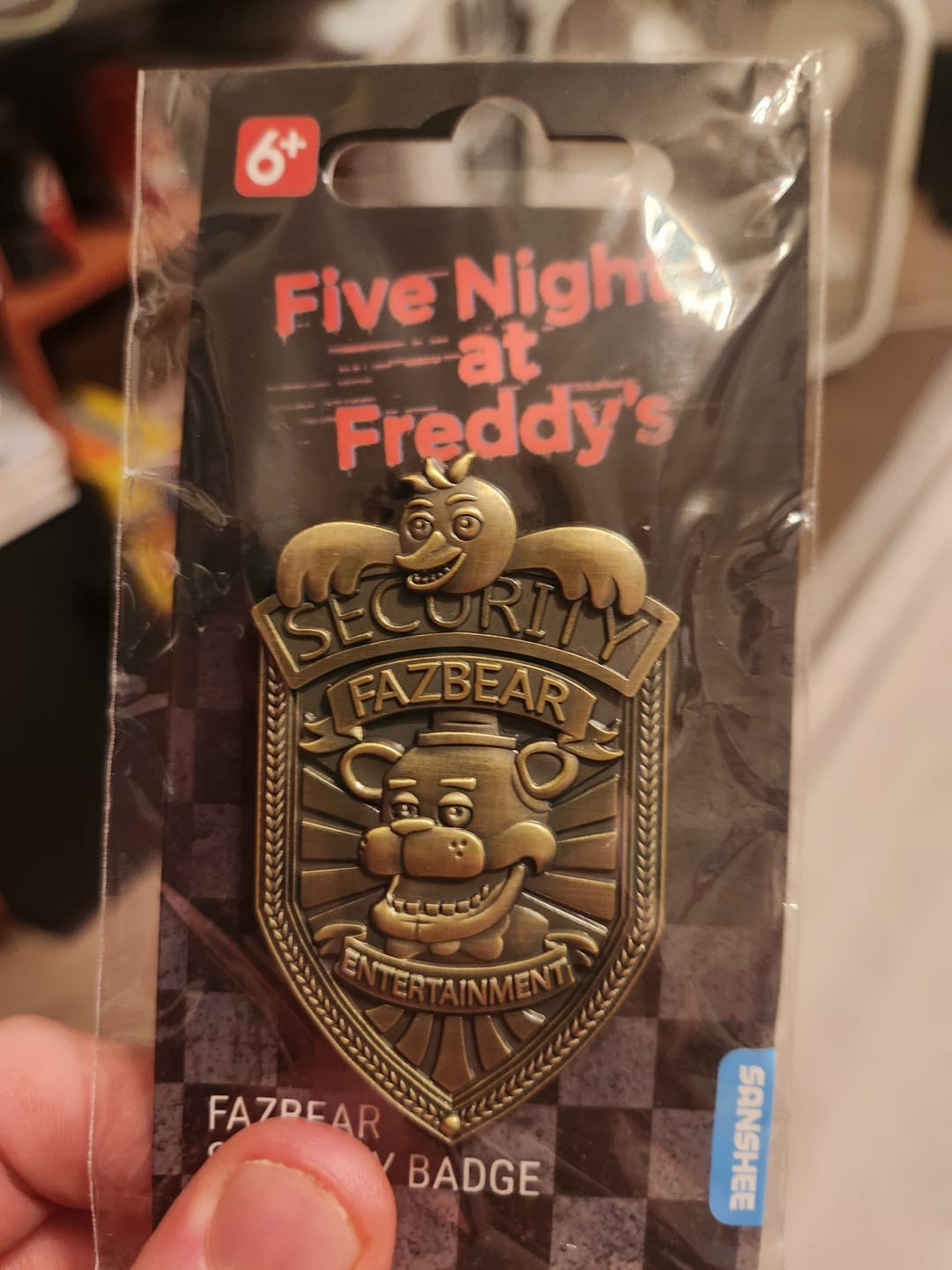 Customer photo review of Five Nights at Freddy's - Security Badge: Bronze