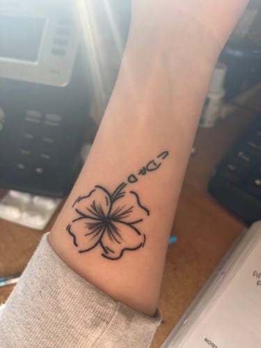 Customer photo review of TattooNumbx Numbing Cream
