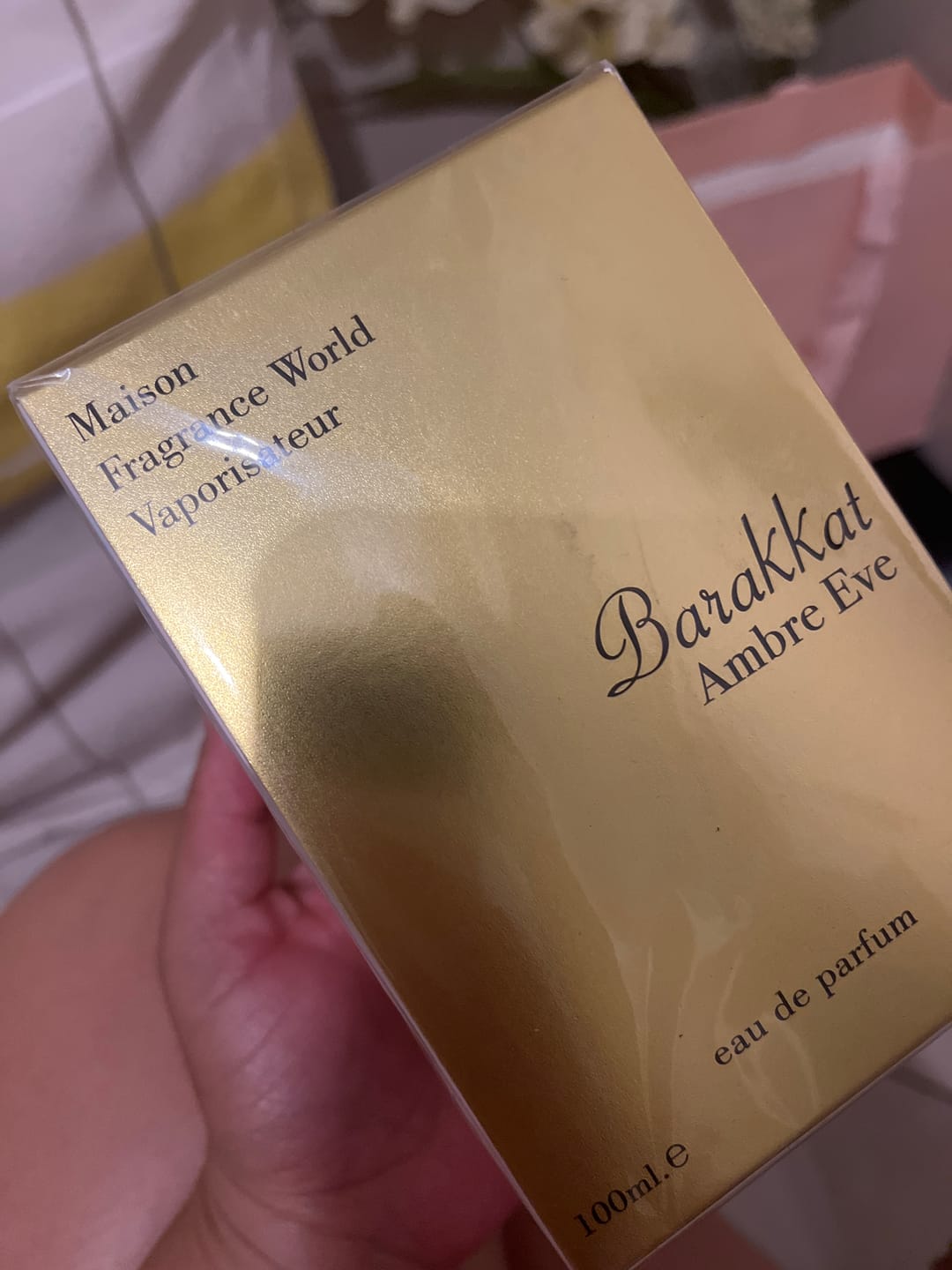 Customer photo review of Barakkat Ambre Eve 100 ml Eau De Parfum Amber eve