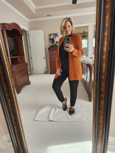 Customer photo review of Brigitte Brianna Street Joggers