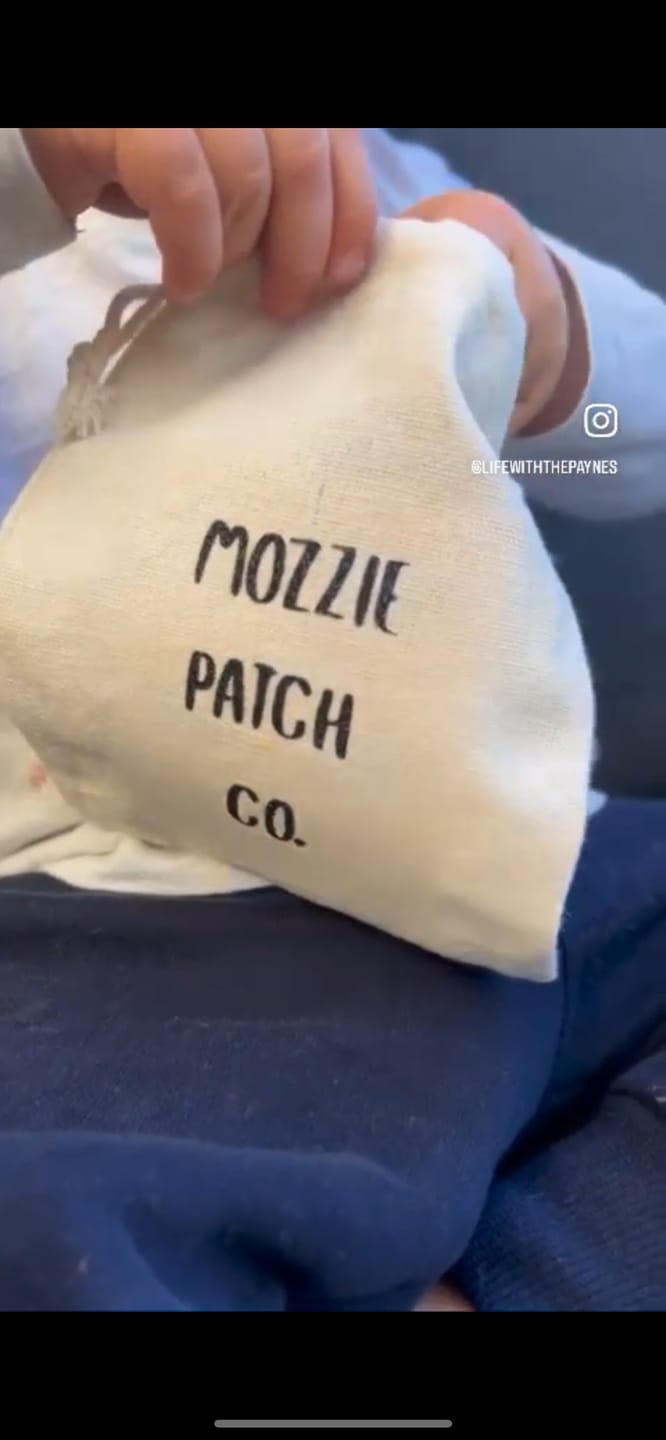 Customer photo review of Mozzie Patch Natural Repellent