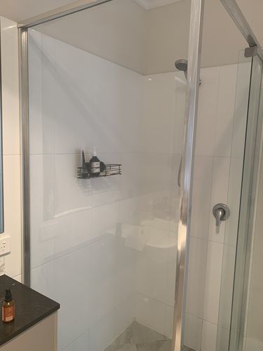 Customer photo review of GLASSGUARD™ Glass Restoration Stain Remover Diamond Edition