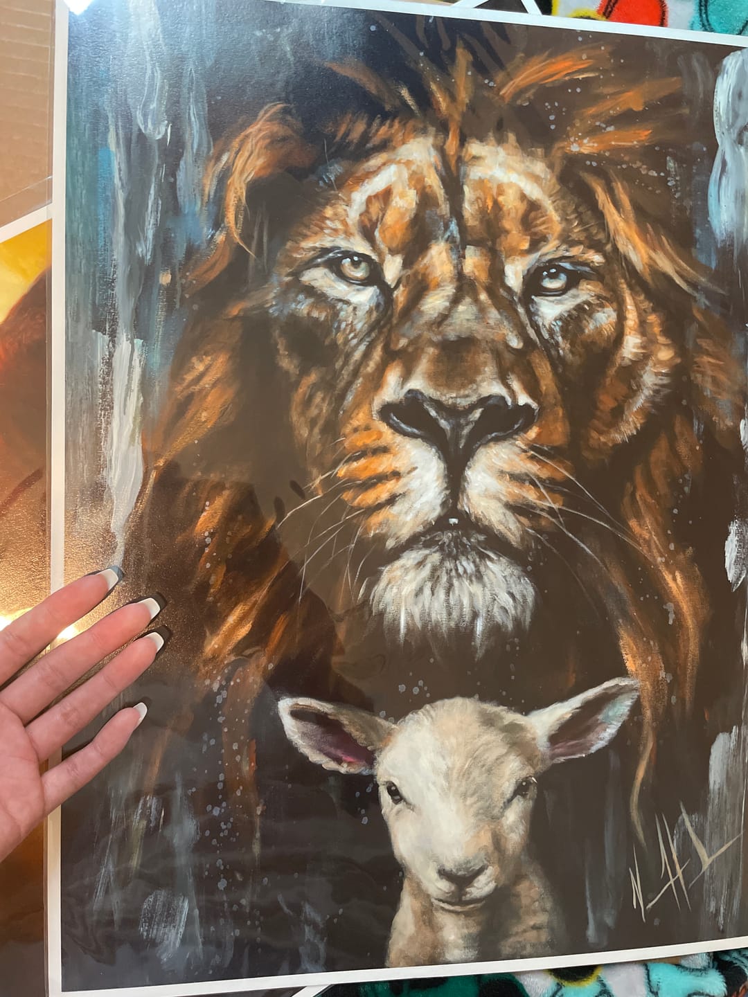 Customer photo review of PRE-ORDER - The Lion and Lamb Passover