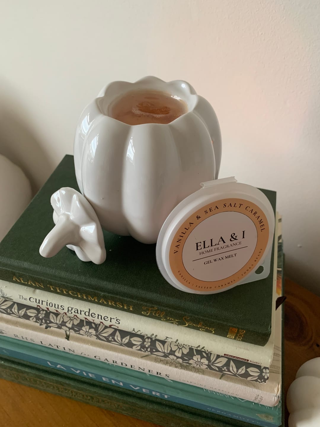 Customer photo review of Vanilla & Sea Salt Caramel Gel Melt