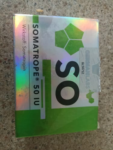 Reseña con foto de un cliente sobre Somatrope HGH German Labs 50 Unidades