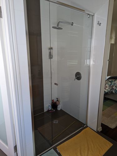 Customer photo review of GLASSGUARD™ Glass Restoration Stain Remover Diamond Edition