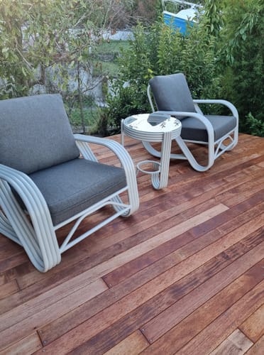 Customer photo review of Pretzel Outdoor Furniture