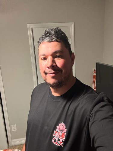 Customer photo review of LOTUS TEE