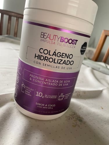 Customer photo review of COLÁGENO HIDROLIZADO CON VITAMINA C, D3, BIOTINA Y SEMILLAS DE UVA