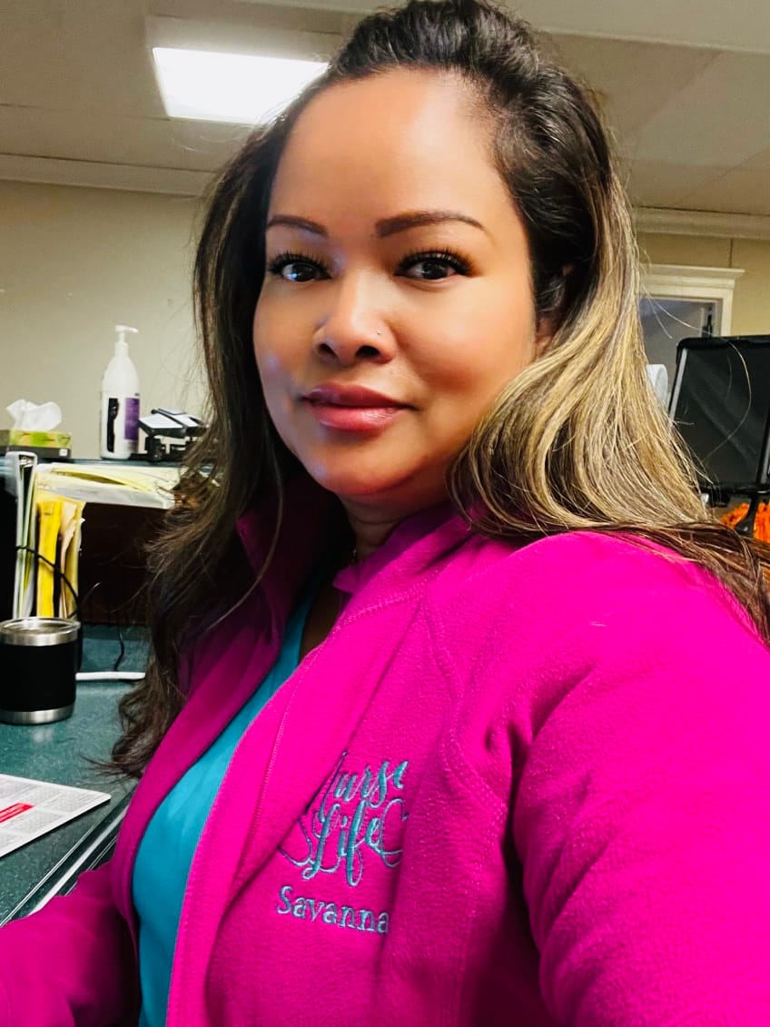 Customer photo review of Closeout Colors |  EB225 Eddie Bauer® Ladies Full-Zip Microfleece Jacket