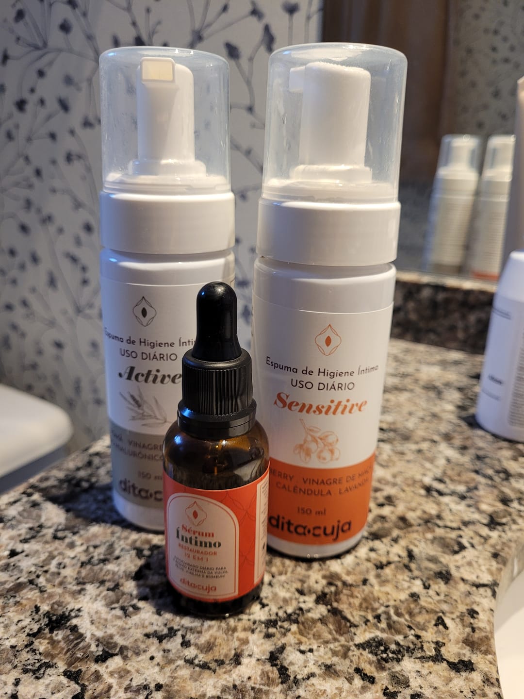 Customer photo review of Sérum Íntimo Regenerador 12 em 1