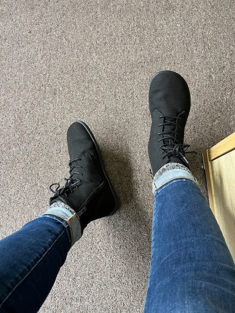 Customer photo review of Ambition II - Winter Barefoot Shoes
