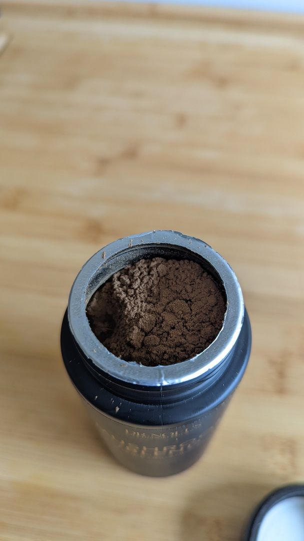 Customer photo review of Concentrated Organic Mushroom Blend Powder