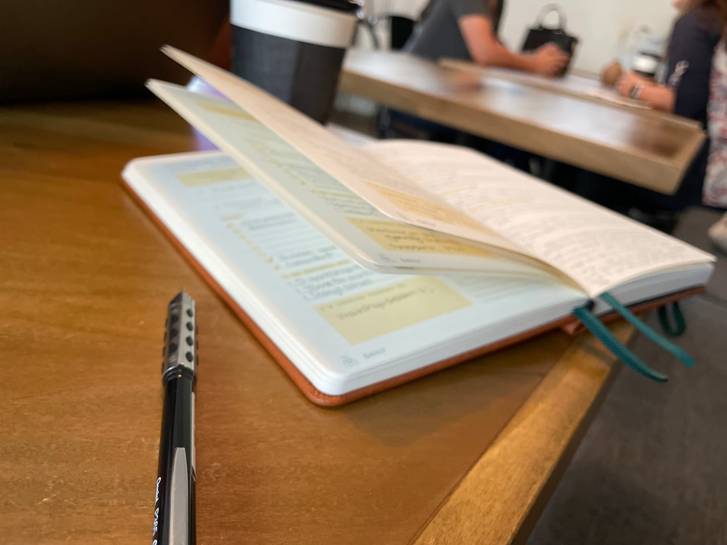 Customer photo review of Monk Manual 90-Day Planner Subscription Auto renew (Ships every 90 Days)