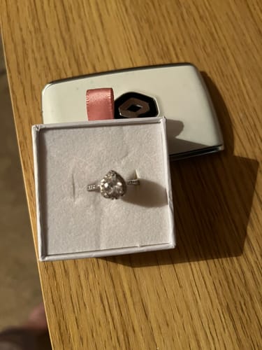 Customer photo review of Forever In My Heart Urn Ring