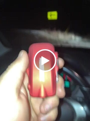 Customer video review of Metallic Red Arc Lighter