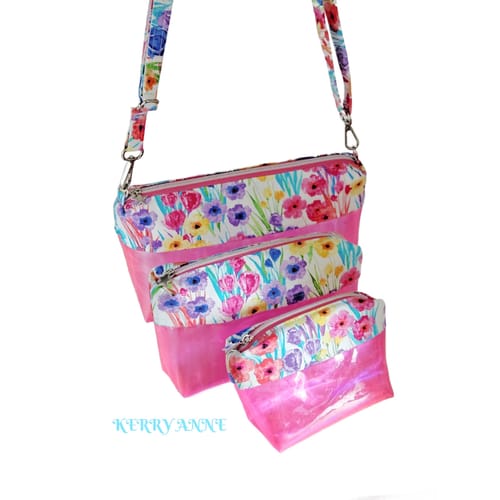 Customer photo review of Crystal Clear Trio Pouch Pattern