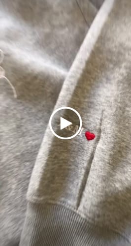 Customer video review of Custom Embroidered Line Drawing Hoodie,Sweatshirt, Anniversary gift, Girlfriend,Boyfriend,Family,Birthday unique gift