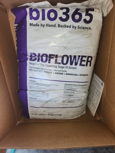 Customer photo review of bio365 BIOFLOWER 1.5cf