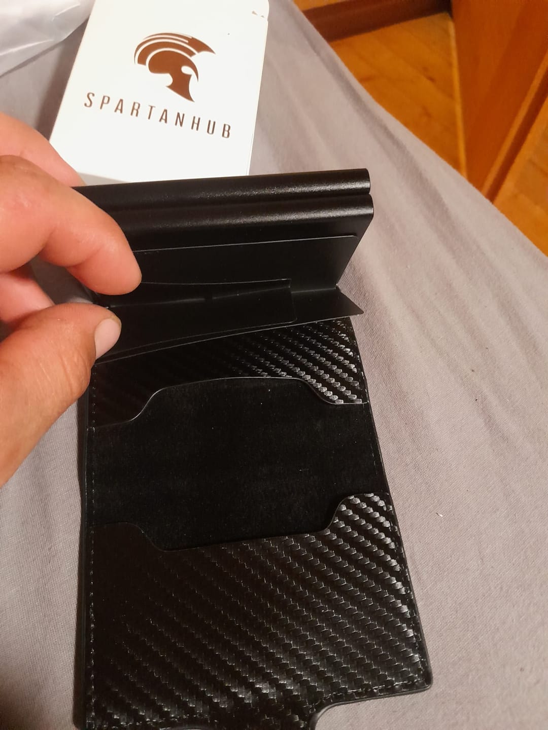 Customer photo review of Smart Wallet