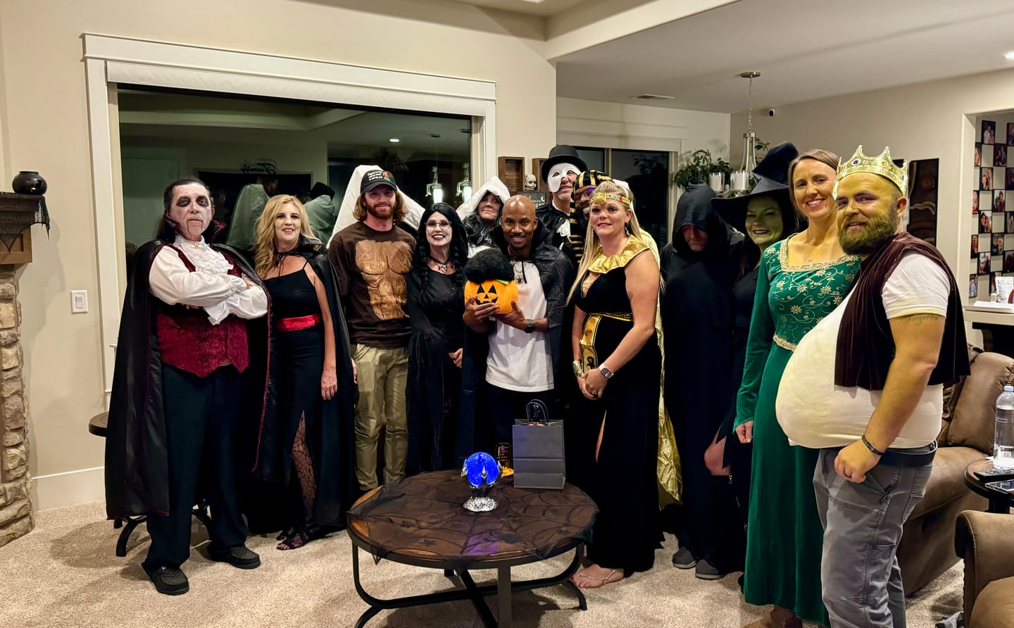 Customer photo review of Halloween Murder Mystery Game Kit - Monster Mansion