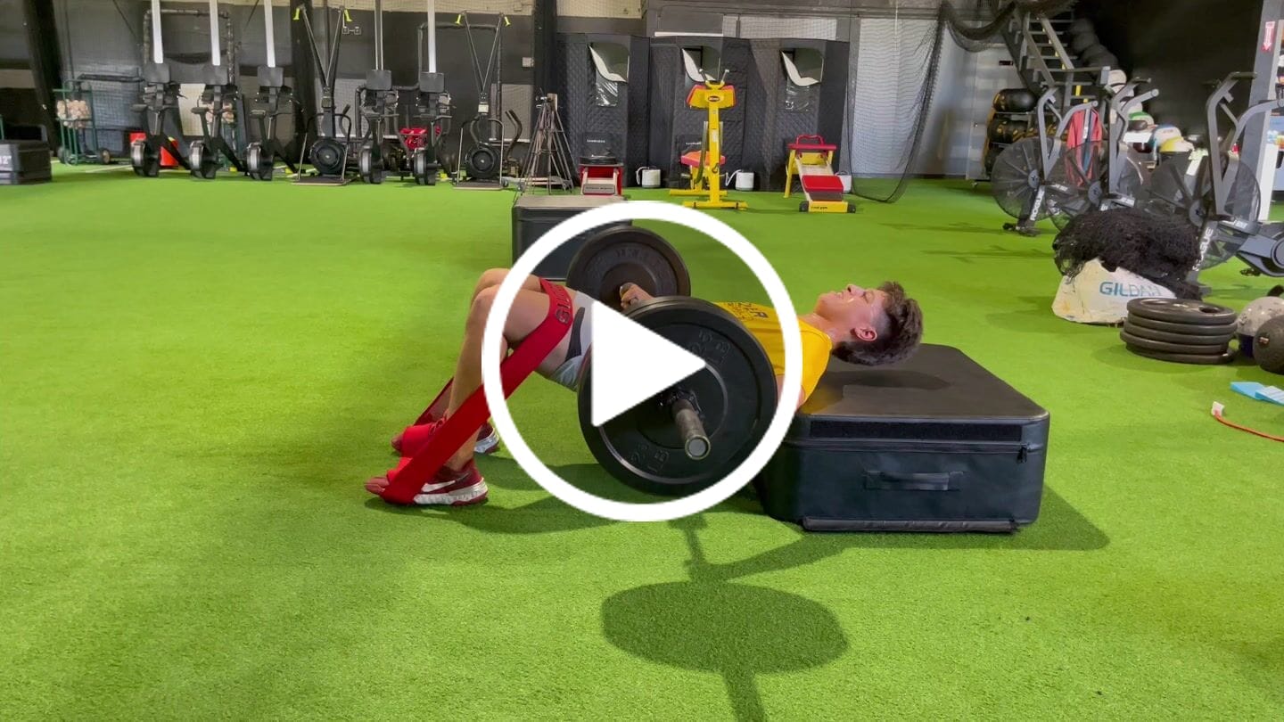 Customer video review of GLUTEZILLA Patented Hip Thrust Workout exercise Band