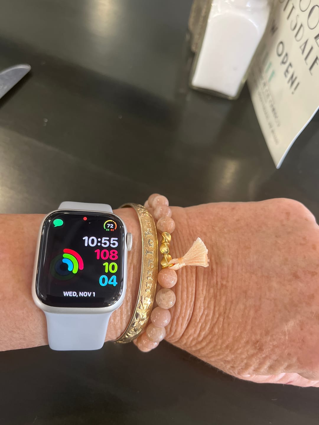 Customer photo review of Strength Bracelet