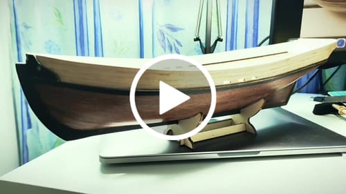 Reseña con vídeo de un cliente sobre Maqueta Barco Polaris Starter Pack